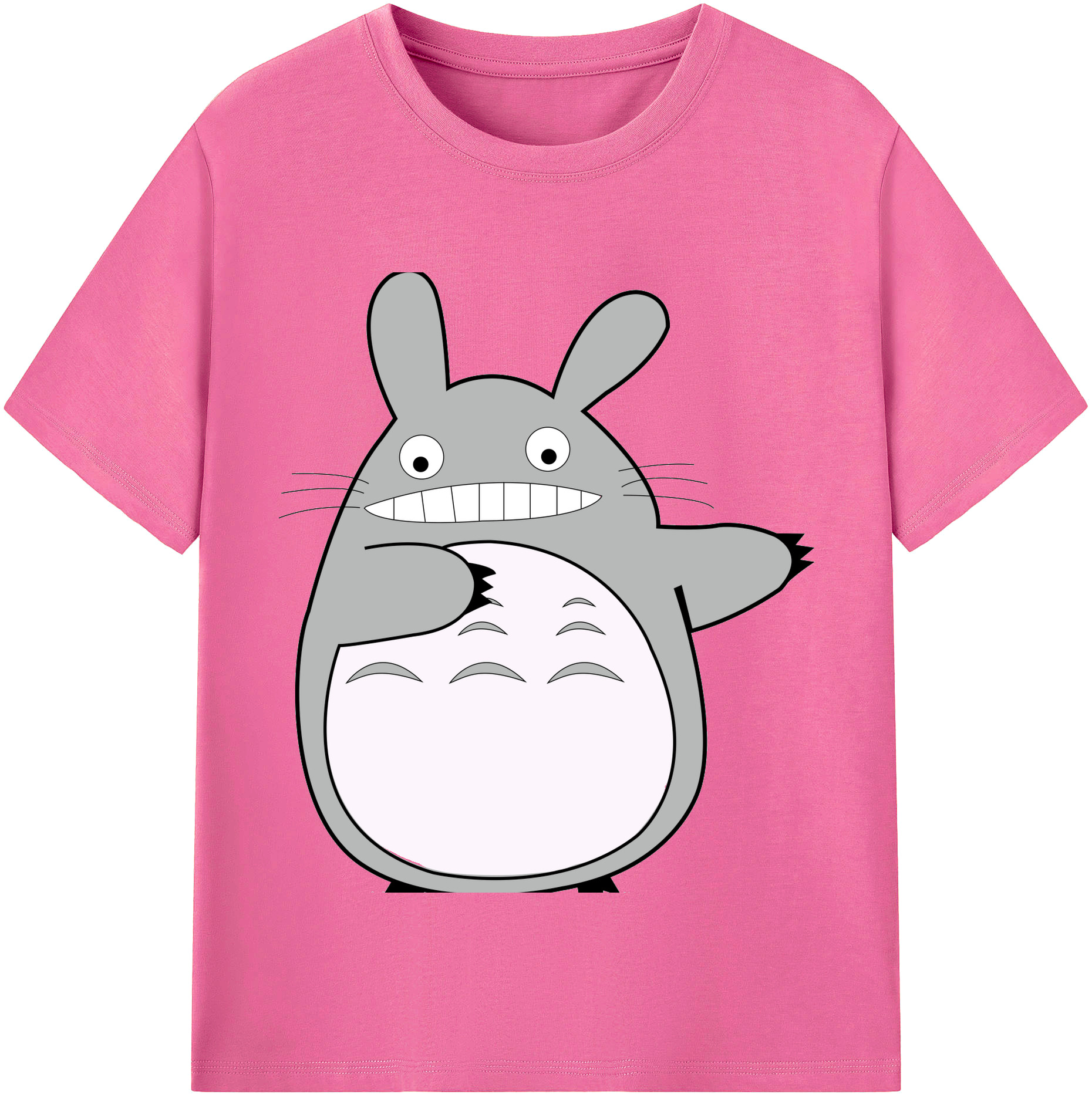 （画像用） となりのトトロ 草壁メイ 草壁サツキ My Neighbor Totoro Satsuki Kusakabe Mei Kusakabe レディースカジュアルプリントTシャツ（綿100％）